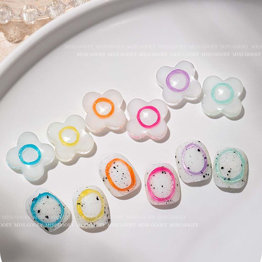 OCEANMAP Gel Sơn Móng Tay 5D Co Giãn Trong Mờ Phong Cách Hàn Quốc DIY