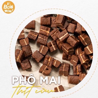 SNACK THƯỞNG PHOMAI THỊT CỪU BOWWOW CHO CHÓ - 100G