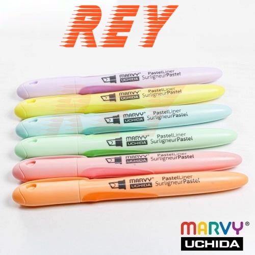 Bút dạ quang tone pastel Marvy 8000 - Pastel Liner