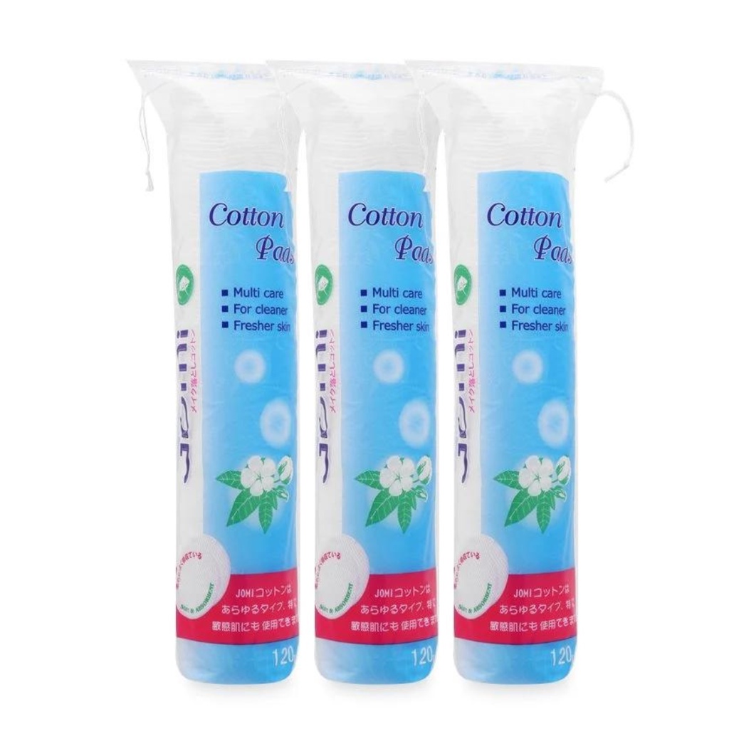 Bông Tẩy Trang Jomi Cotton Pads Nhật 120 miếng