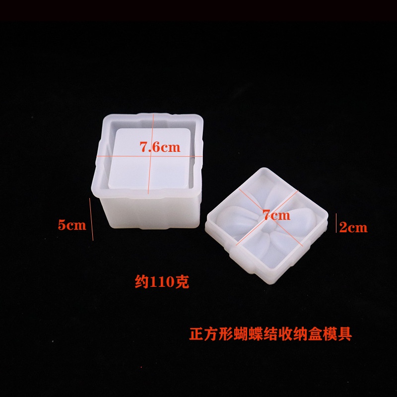 Khuôn Silicone Hình Kim Tự Tháp / Vương Miện / Giọt Nước