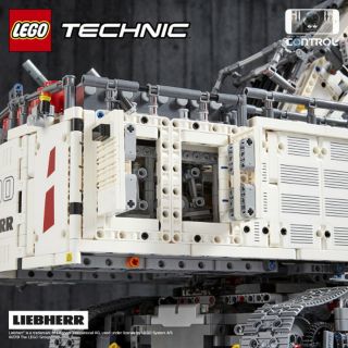 Đồ chơi lắp ráp Lego Technic 42100 - Siêu Máy Xúc Liebherr R 9800