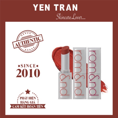 Son Thỏi Romand Zero Matte Lipstick