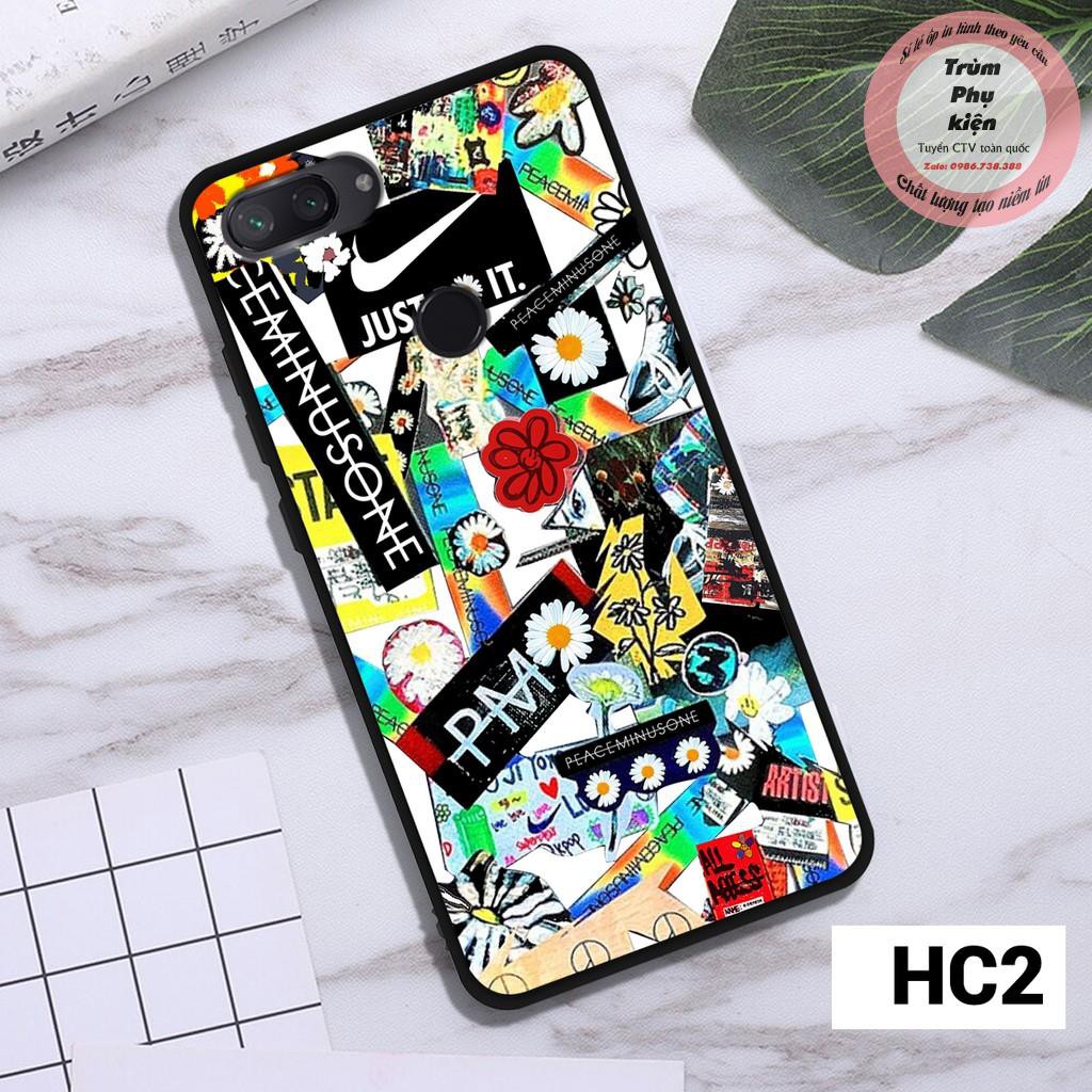 Ốp Xiaomi Mi 8/Mi 8 Lite/Mi 8 SE in hình hoa cúc siêu đẹp