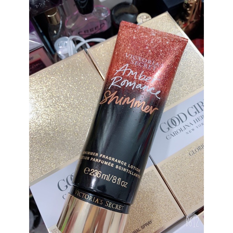 SẴN_KEM THƠM DƯỠNG DA VICTORIAS SECRET AMBER ROMANCE FRANGRANCE LOTION 236ml
