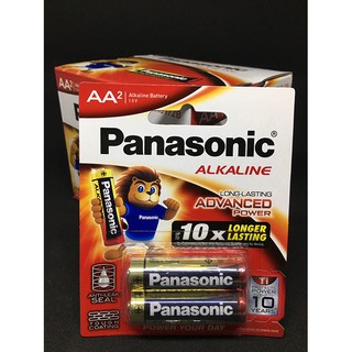 Pin tiểu AA Panasonic Alkaline LR6T/2B
