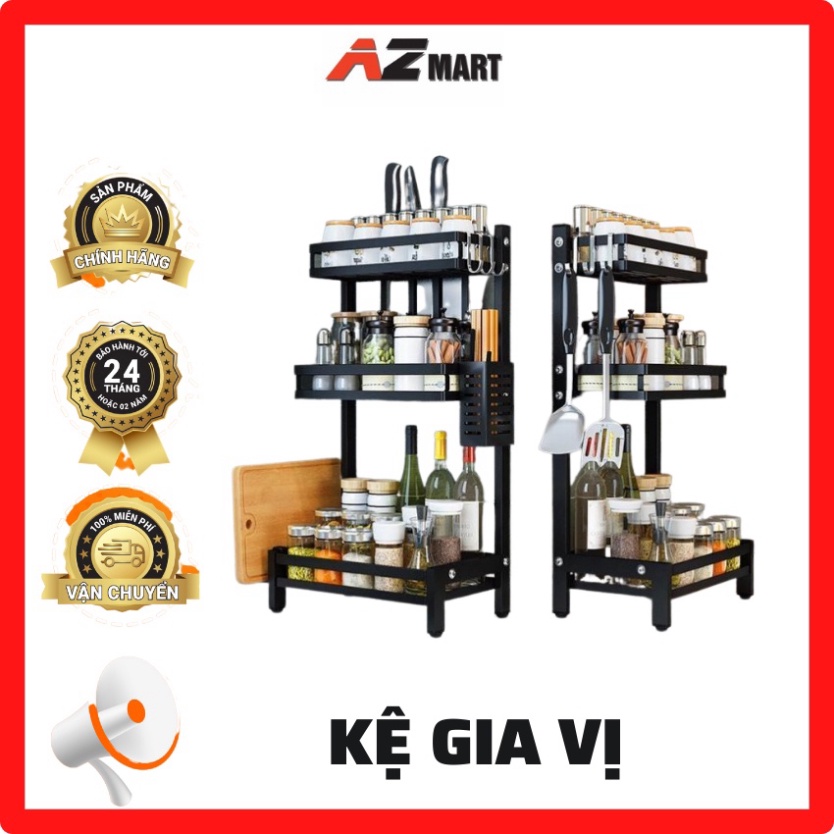 Kệ Gia Vị FREESHIP Kệ Đựng Gia Vị Cho Nhà Bếp Siêu Tiện Dụng