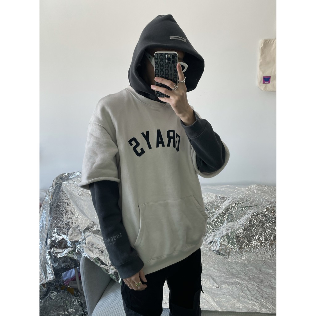⚡️[CHỈ 1 NGÀY] - Áo sweater 3/4 FOG Fear of God Season 7 GRAYS Half Sleeve Baseball Sweatshirt cao cấp full tag túi | BigBuy360 - bigbuy360.vn
