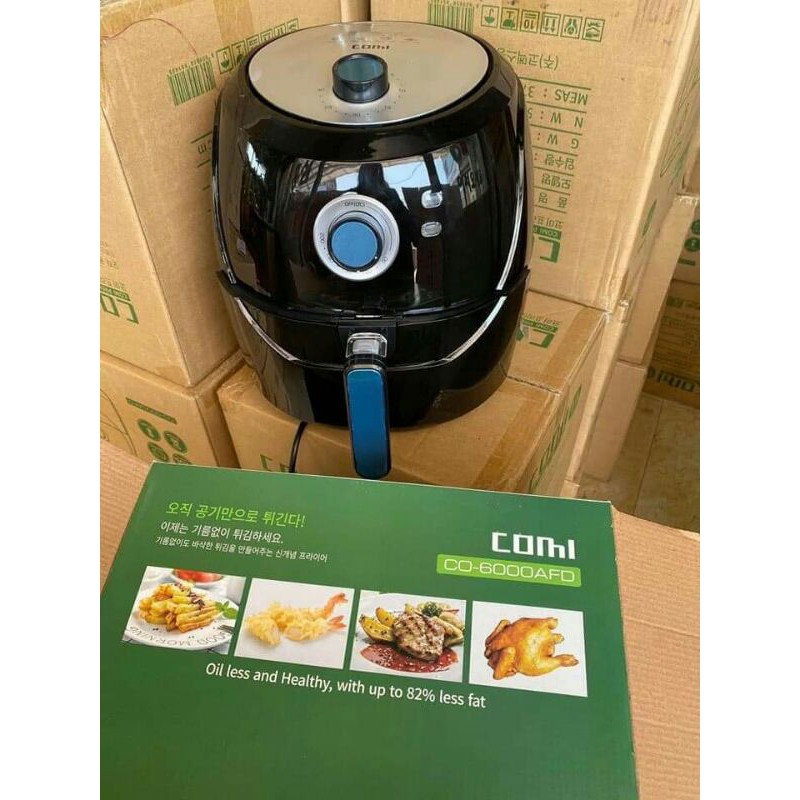 NỒI CHIÊN VÀ NƯỚNG KHÔNG DẦU 6L HÀN QUỐC COMI