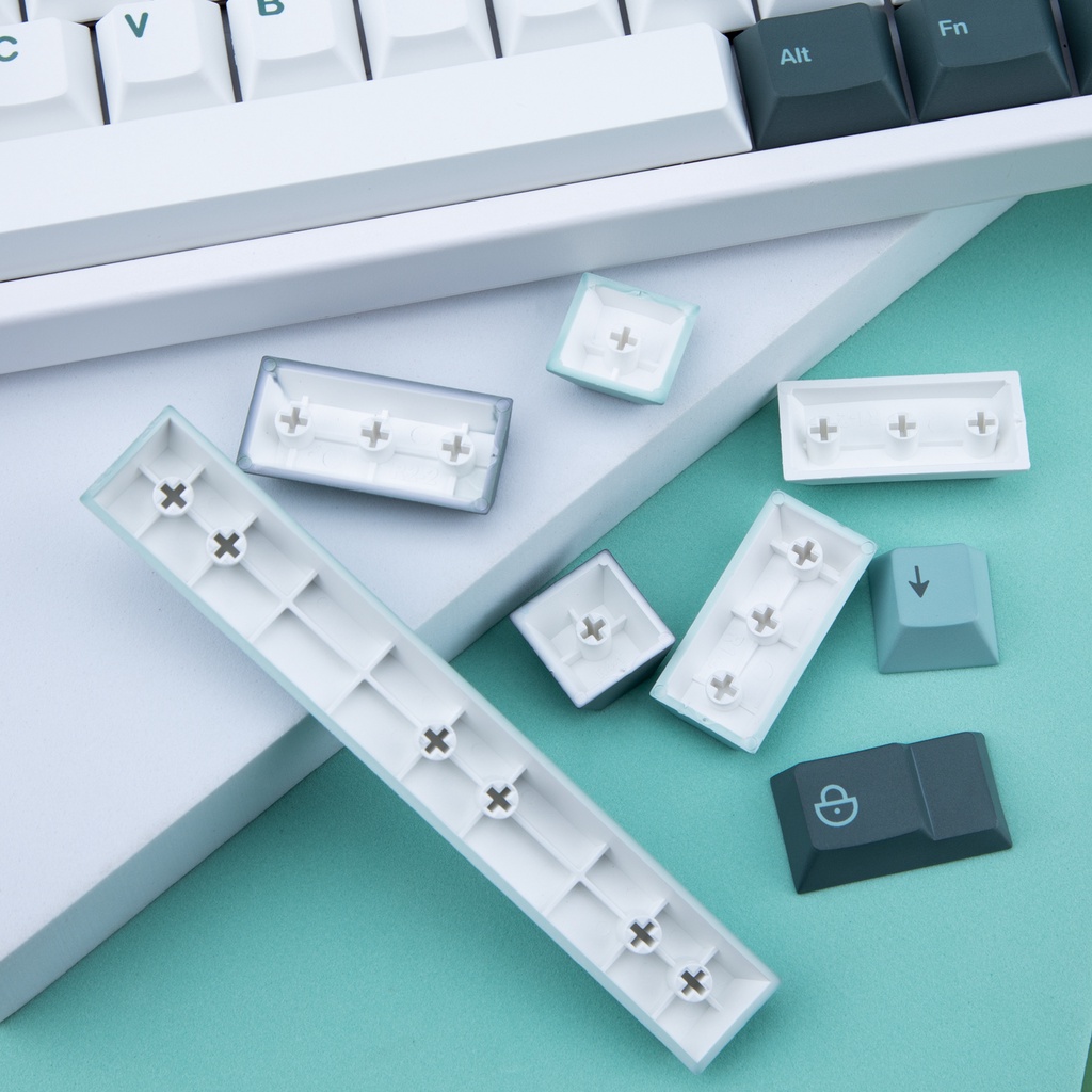 Cherry Profile PBT Dye Thăng hoa keycaps 143 Phím Bố cục ANSI cho bàn phím cơ Công tắc Cherry MX