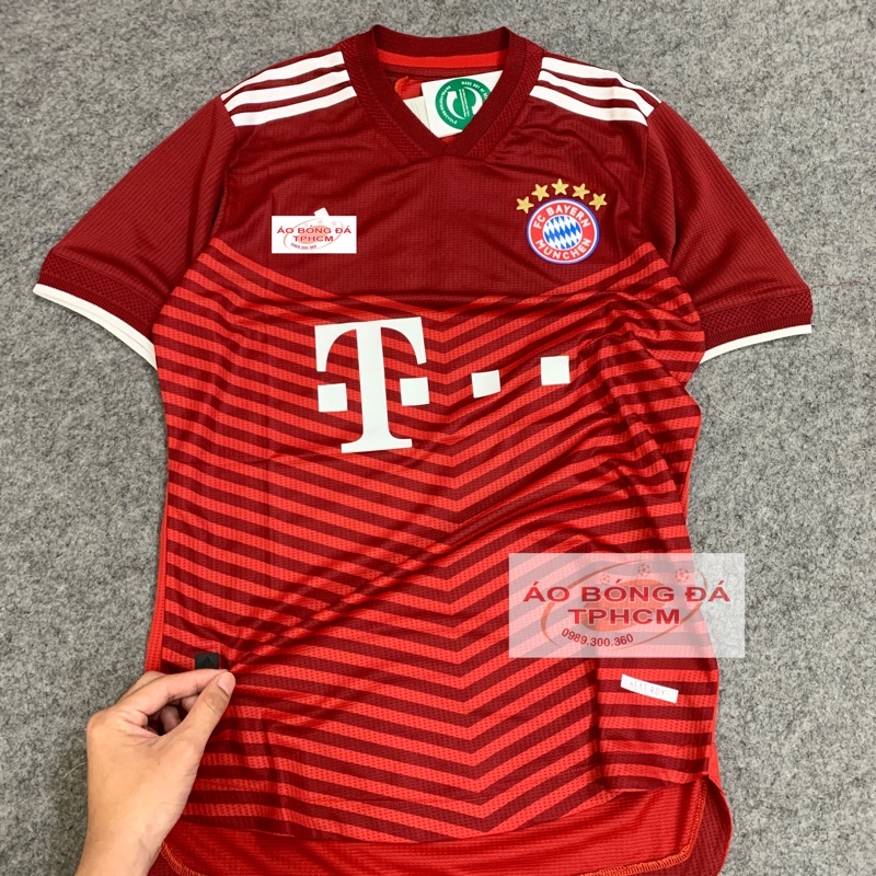 BAYERN mùa 21/22 - Áo Bóng Đá bản PLAYER hàng Thái - BAYE ĐỎ SÂN NHÀ