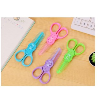 Kéo Cắt Giấy Bằng Nhựa Tiện Dụng Cho Bé (1332KRC)