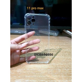 ốp lưng iphone 11 pro max chống sốc có gờ bảo vệ camera