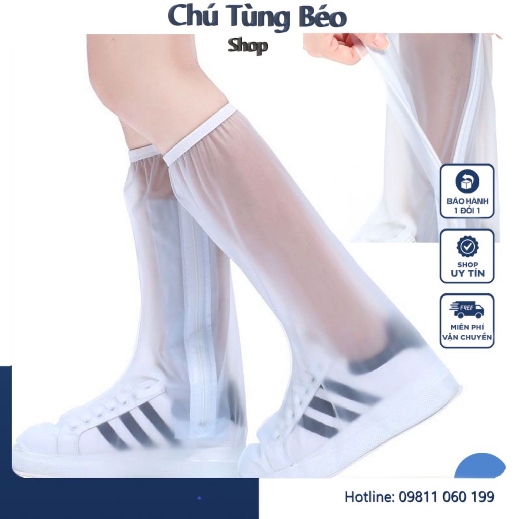 Ủng giày đi mưa thông minh chống nước - chống trượt cao cổ siêu bền