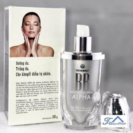 Kem Trang Điểm BB ALPHA 30g Thorakao Dưỡng Trắng Da
