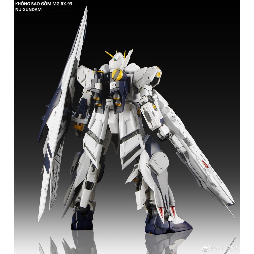 Phụ Kiện Bộ Giáp Nâng Cấp FA-93S Full Armor Nu Gundam SJL Mô Hình Đồ Chơi Lắp Ráp Anime