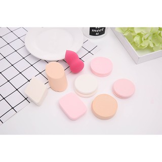 Set 13 bông mút trang điểm