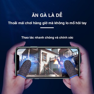 Găng tay chơi game PUBG, Liên Quân - Cotton, Chống mồ hôi tay, tăng độ nhạy cảm ứng MINPRO
