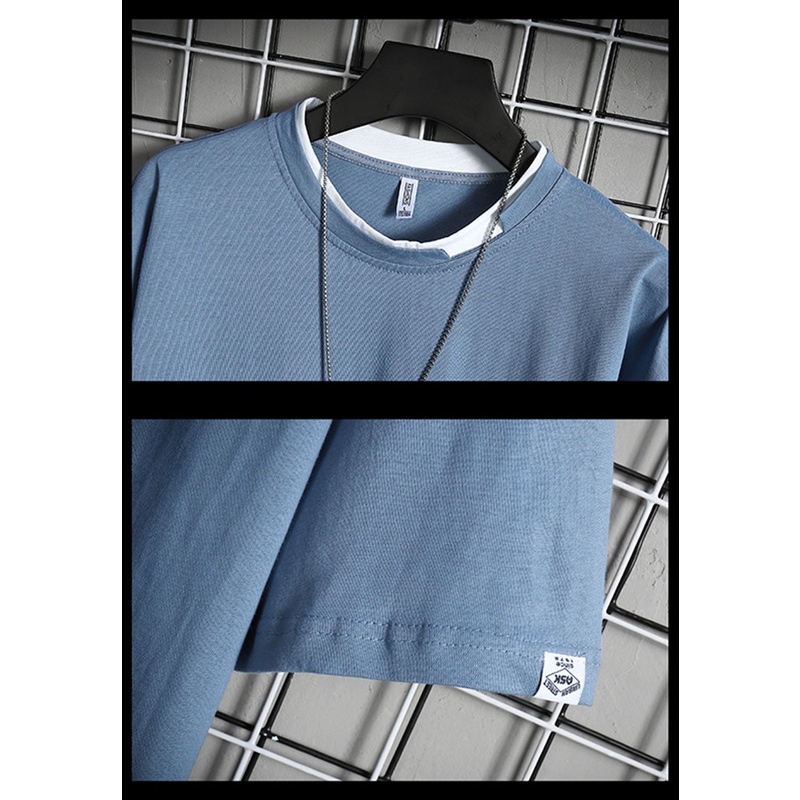 Áo thun tay ngắn tôn dáng thời trang trẻ trung dành cho nam