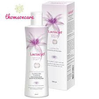 Dung dịch vệ sinh phụ nữ lactacyd soft & silky - 250ml