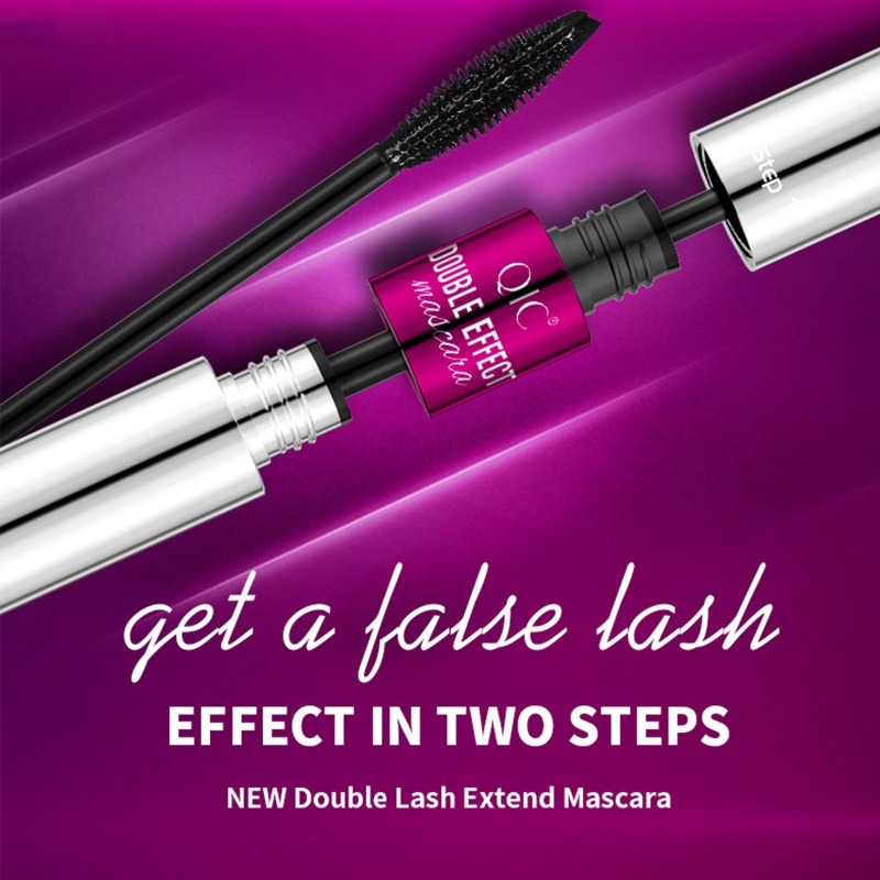 Mascara Sợi Tơ 4D 2 Trong 1 Kháng Nước Lâu Trôi Giúp Mi Dày Và Dài Hơn YOUYO