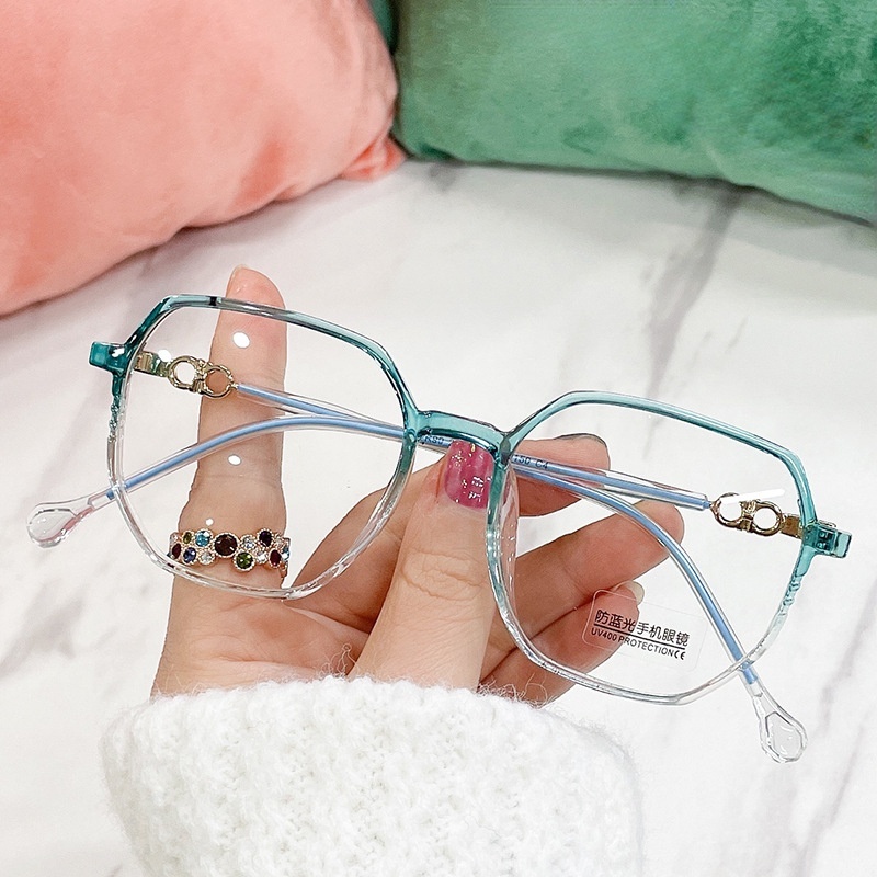 Mắt kính gọng kim loại chống tia bức xạ dành cho nam nữ