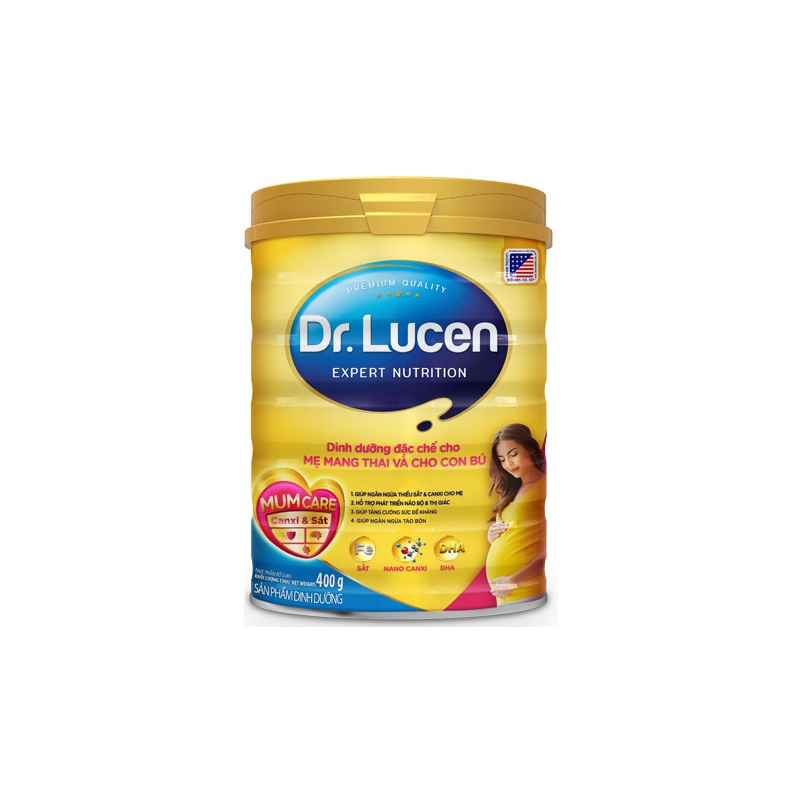 Sữa Dr. Lucen Mum Care cho mẹ mang thai và cho con bú loại 400g