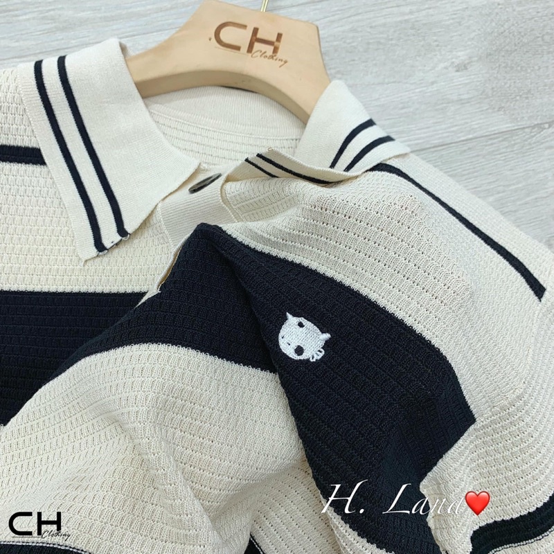 VÁY SUÔNG LEN MÈO THÊU