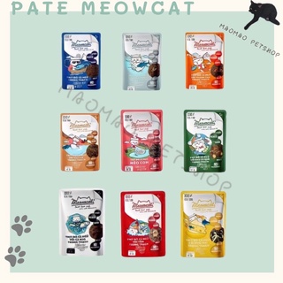 Mã 253FMCGSALE giảm 8% tối đa 100K đơn 500K PATE MEOWCAT cho mèo gói 70gr