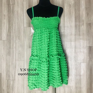 [Ảnh thật] Đầm xốp 2 dây Babydoll