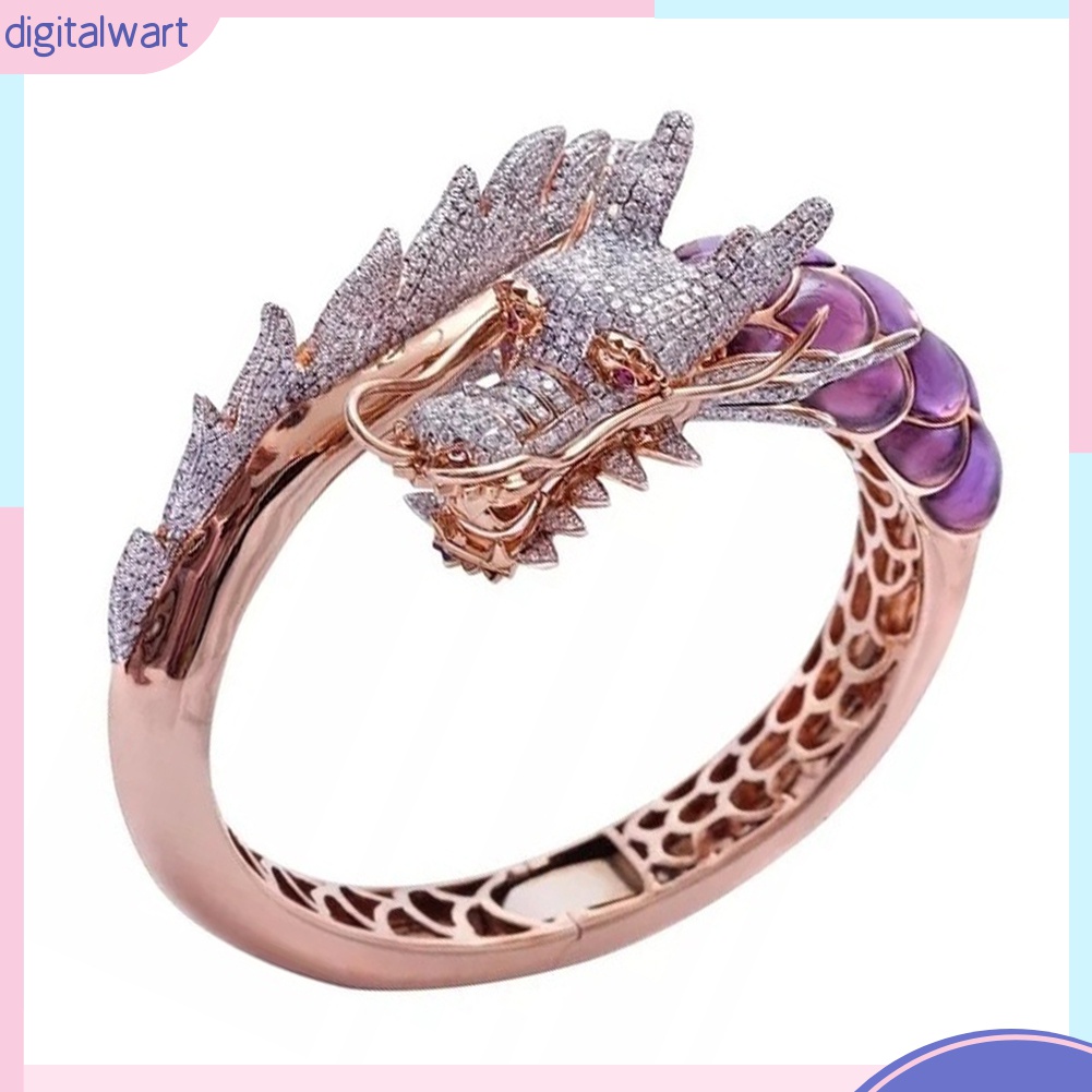 Nhẫn Hình Rồng Đính Đá Thời Trang Dành Cho Nữ