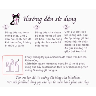 Nail box móng úp thiết kế Bakugou
