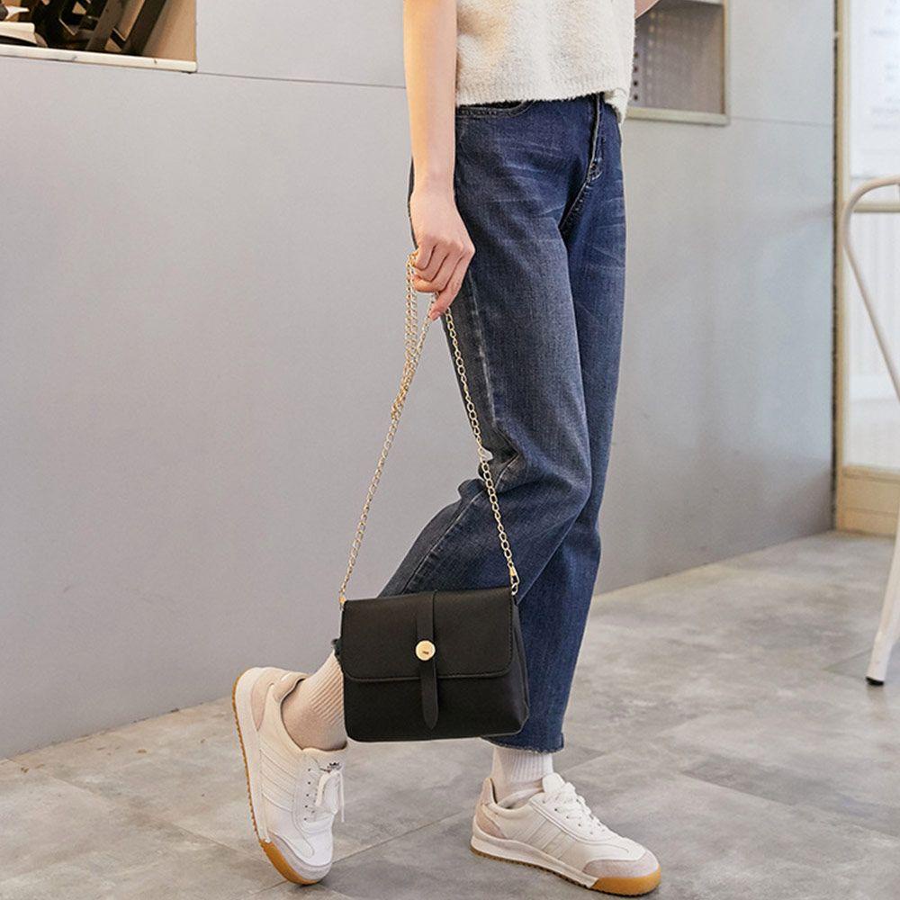 Túi Xách Da PU Đeo Vai Kích Thước Nhỏ Thời Trang