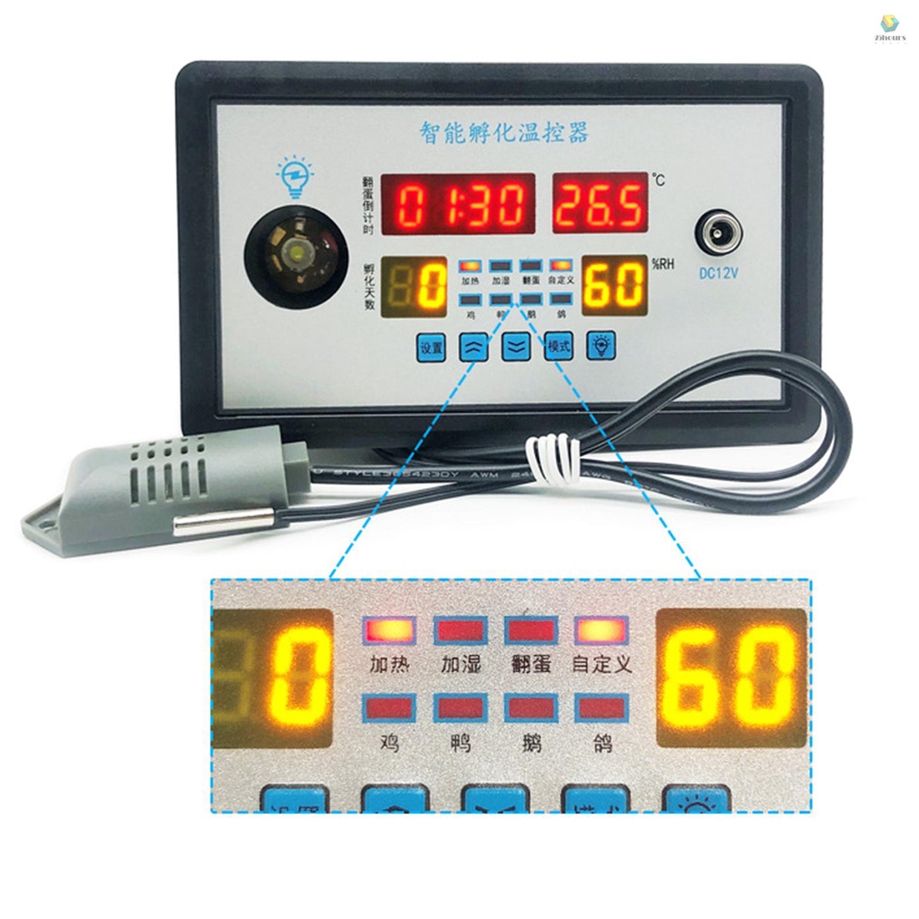 Bộ Điều Khiển Nhiệt Độ / Độ Ẩm Kỹ Thuật Số Zfx-W9002 Độ Chính Xác Cao Cho Gia Đình