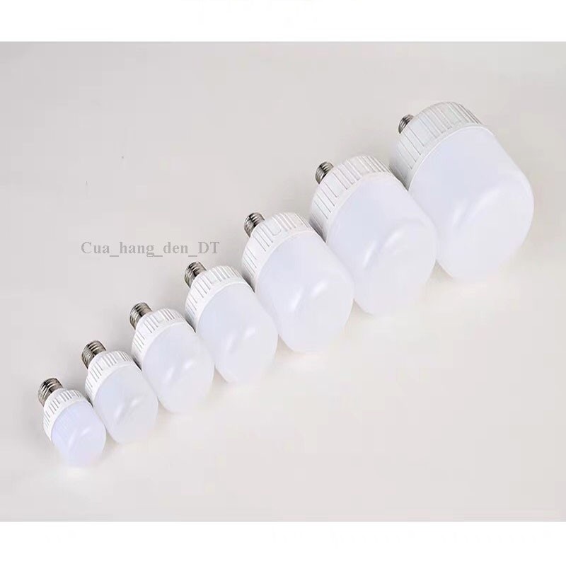 Bóng đèn LED trụ tròn 20W 30W  ánh sáng trắng (hàng cao cấp loại siêu sáng - tản nhiệt nhôm dày - bao đổi trả)