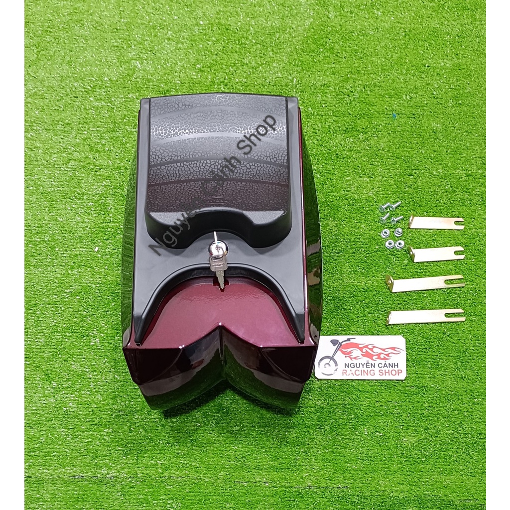 Thùng giữa xe dream city màu nho