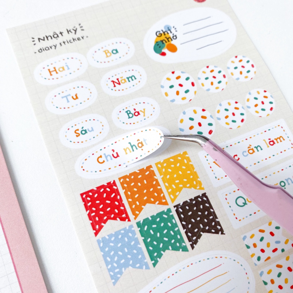 Sticker Món Ăn Đồ Vật Dễ Thương By Beedee studio - Hidari