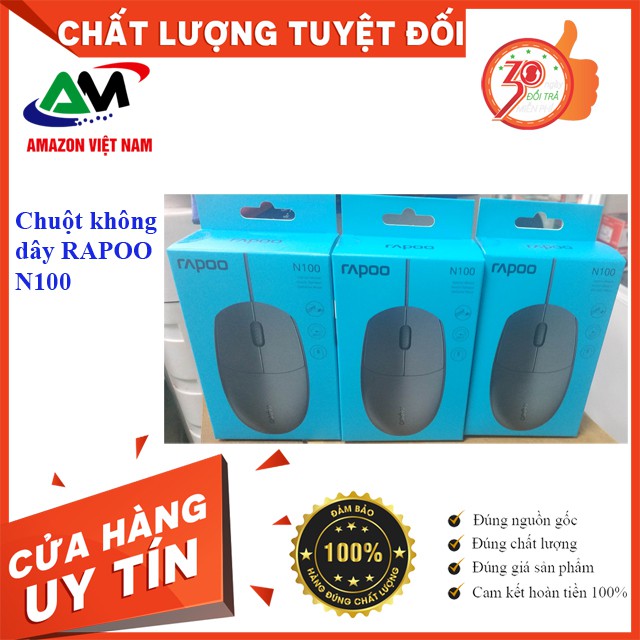 [xả kho] Chuột Rapo N100 có dây