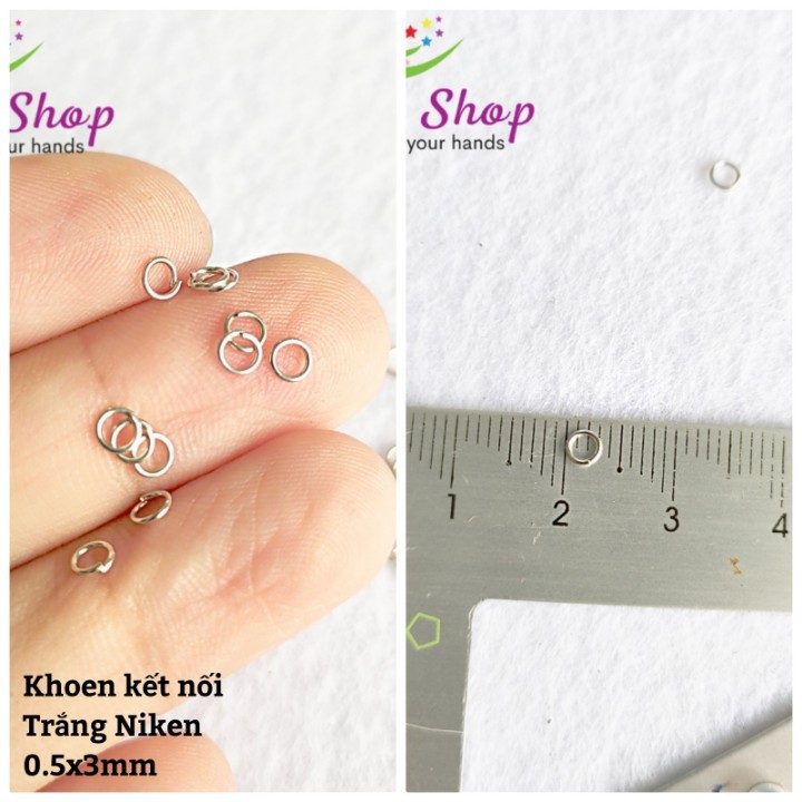 Khoen kết nối tròn 3mm