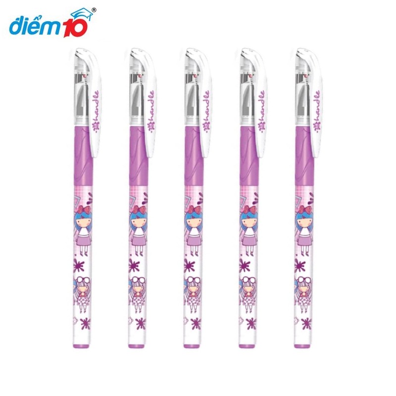 Combo 5 cây Bút Gel Điểm 10 TP-GEL01