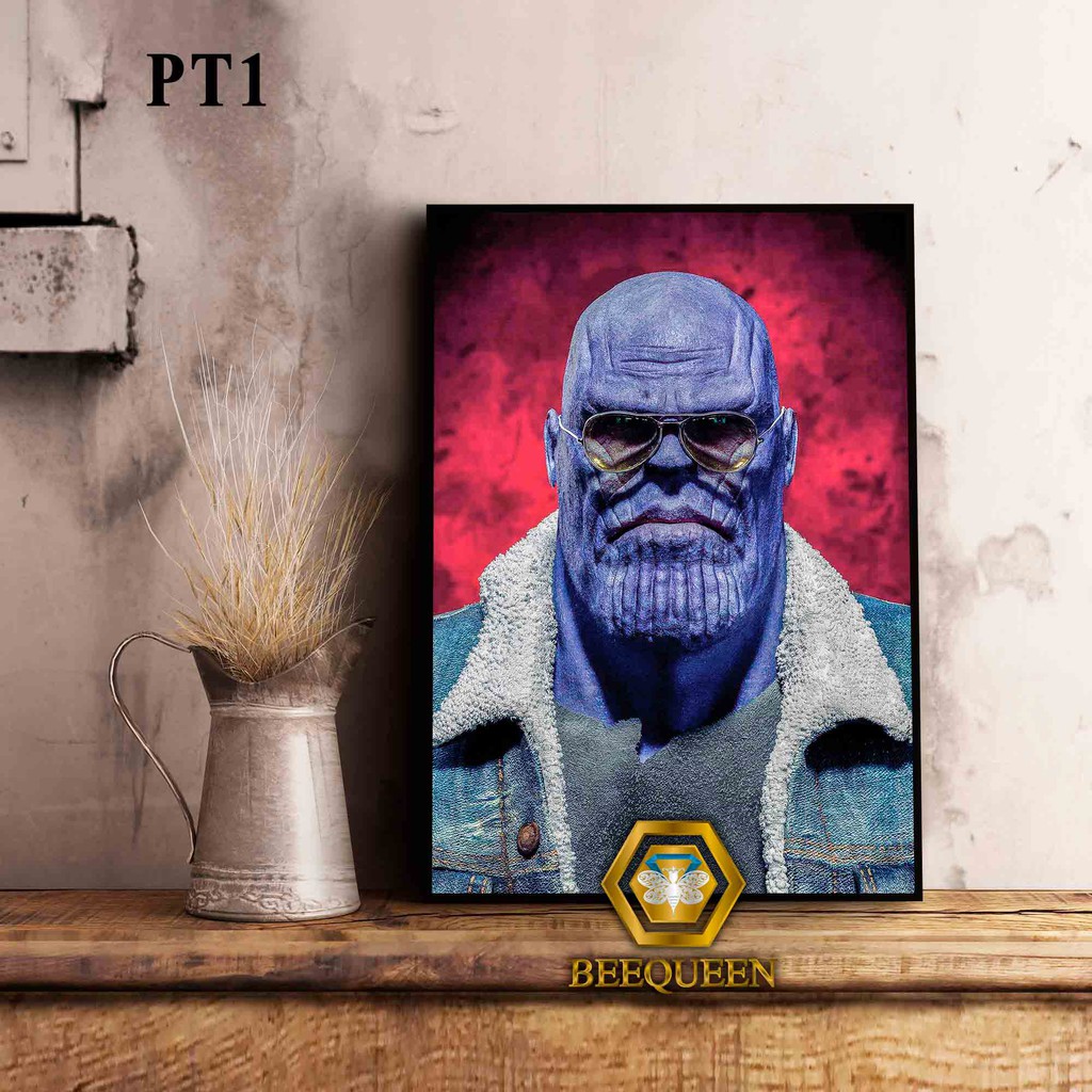 Album Các Khung Tranh Trang Trí Nhân Vật Thanos Cực Ngầu