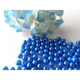 set 50 hạt cườm trắng, đỏ, xanh, đen