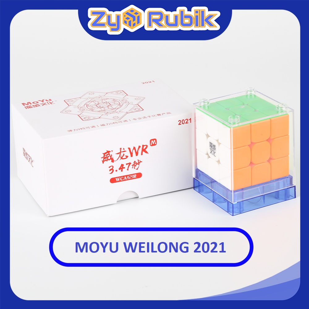 [Rubik3x3x3] Rubik 3x3 MoYu WeiLong WRM / WRM 2021 Maglev / WRM 2021 Full / WRM Lite 2021 hộp mới (Hãng Mod) - ZyO Rubik