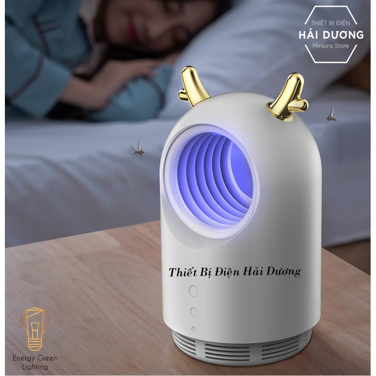 Đèn bắt muỗi thông minh phong cách sừng hươu dễ thương BM-169