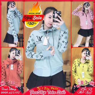 ÁO CHỐNG NẮNG Xỏ Ngón LV (M180 - Khoác Da Cá)