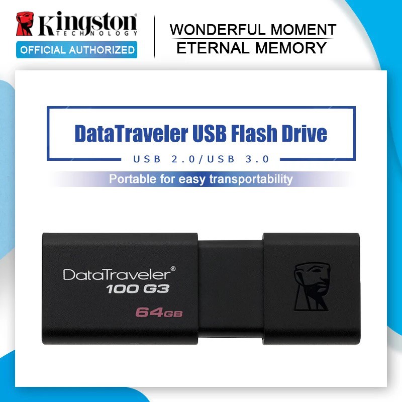 Usb Kingston 3.0 Dt100g3 Mini 512gb Tốc Độ Cao