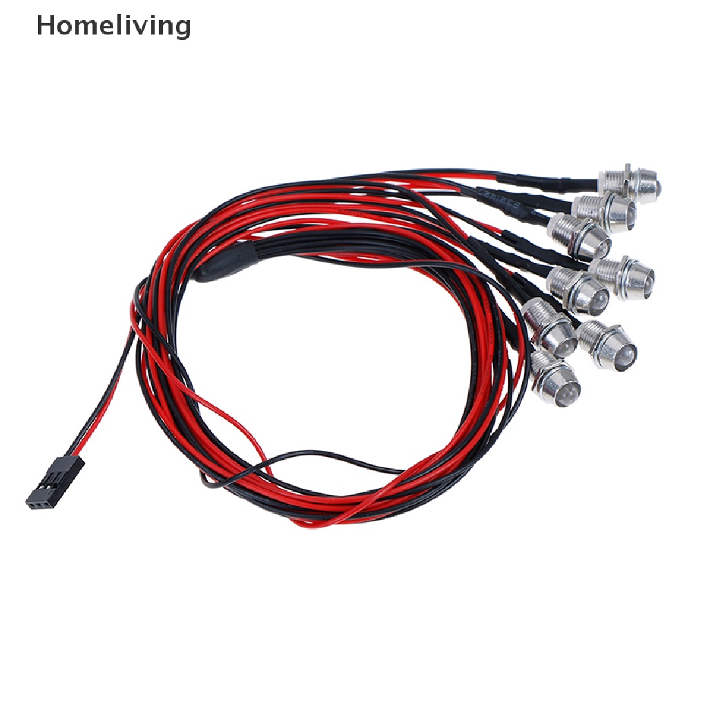 Bộ 8 Đèn LED 5mm Cho Xe Hơi Điều Khiển Từ Xa