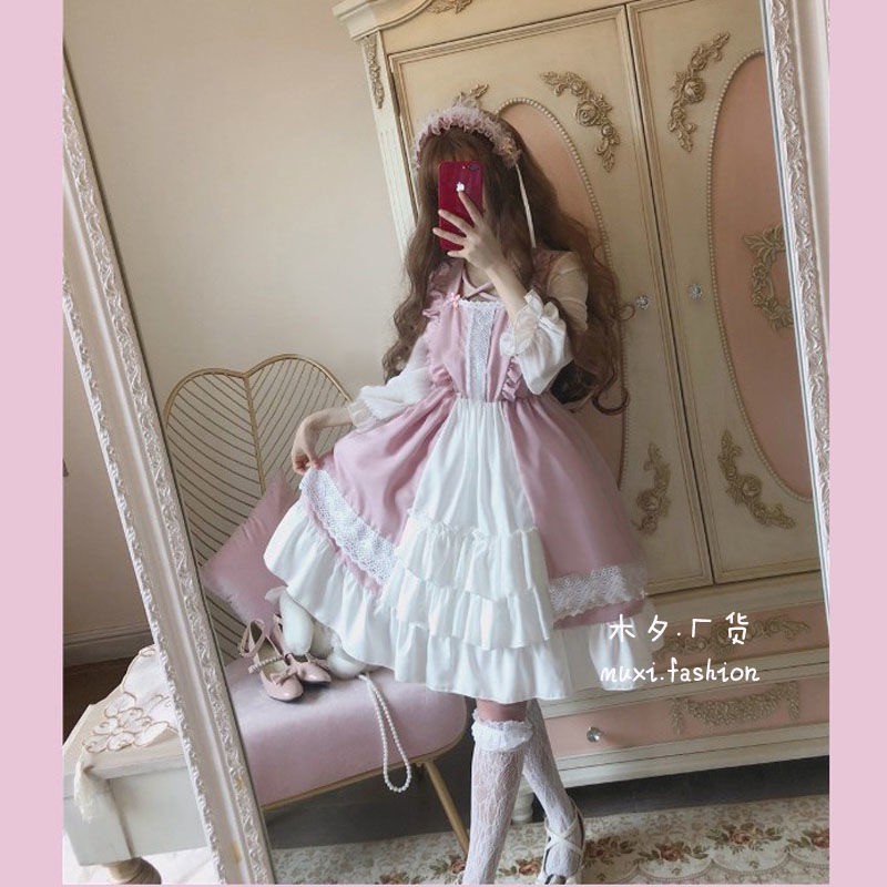 Váy LOLITA COSPLAY kèm ảnh thật LT13683 | BigBuy360 - bigbuy360.vn
