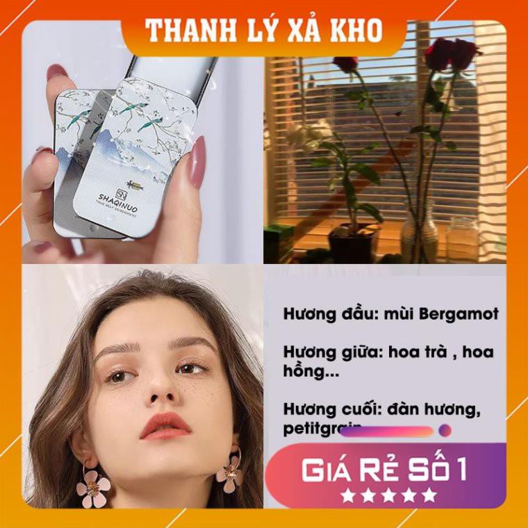 [FreeShip – Xả kho] Set 3 hộp Nước hoa khô rắn hương thơm lâu khử mùi cho nam và nữ | Thế Giới Skin Care