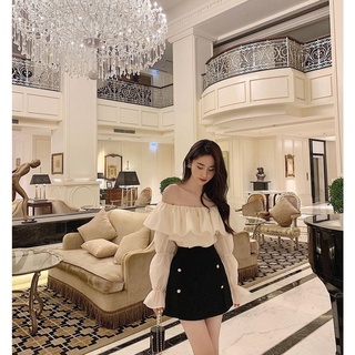 Set váy trễ vai tiểu thư Dazzling Diamond